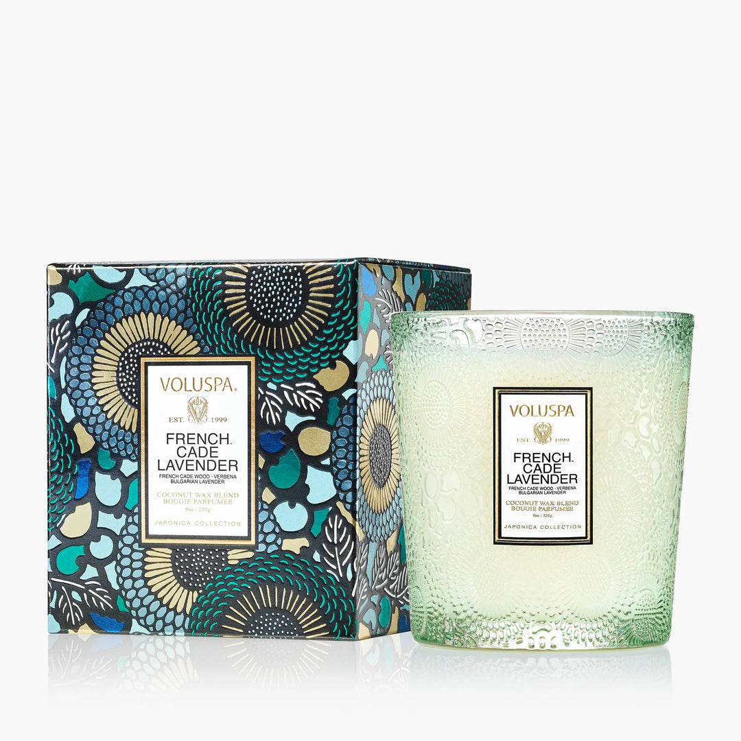 VOLUSPA-FRENCH CADE LAVENDER CLASSIC CANDLE