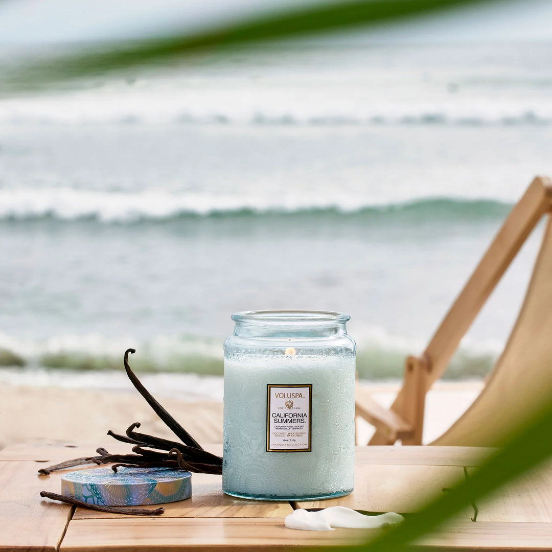VOLUSPA- CALIFORNIA SUMMERS LARGE JAR CANDLE