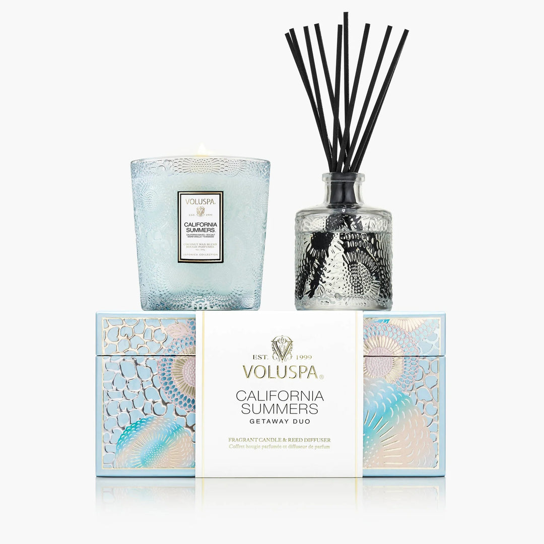 VOLUSPA- CALIFORNIA SUMMERS GETAWAY DUO GIFT SET
