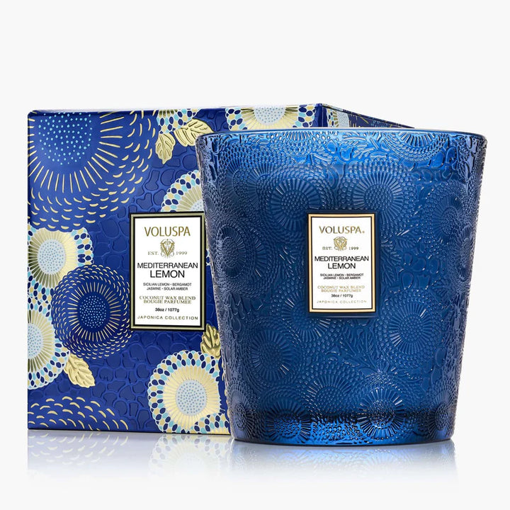 Voluspa Mediterranean Lemon 3 W Hearth