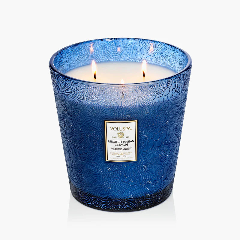 Voluspa Mediterranean Lemon 3 W Hearth