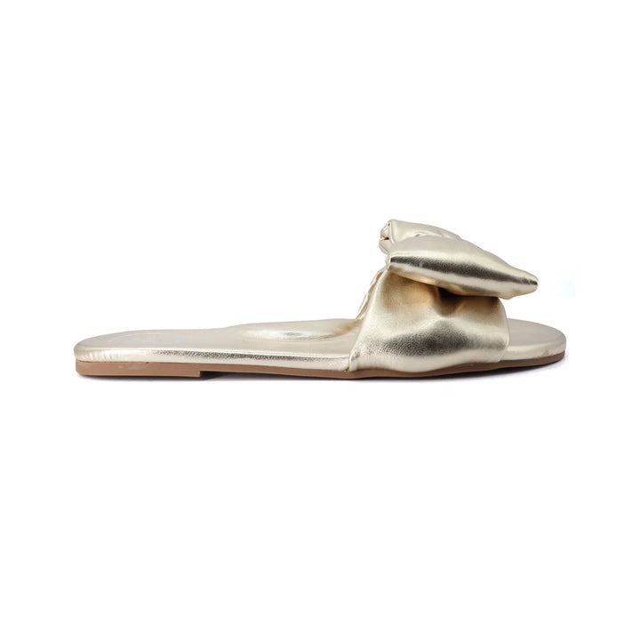 Solei Bow Sandals | Gold