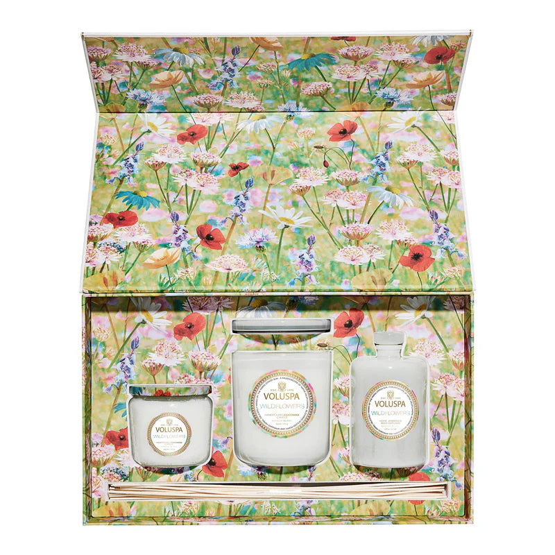Voluspa Wildflowers Assorted Gift Set