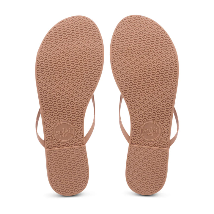 INDIE | Solei Nude Patent Sandal