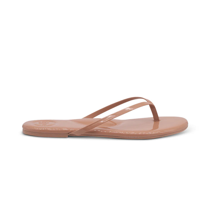 INDIE | Solei Nude Patent Sandal