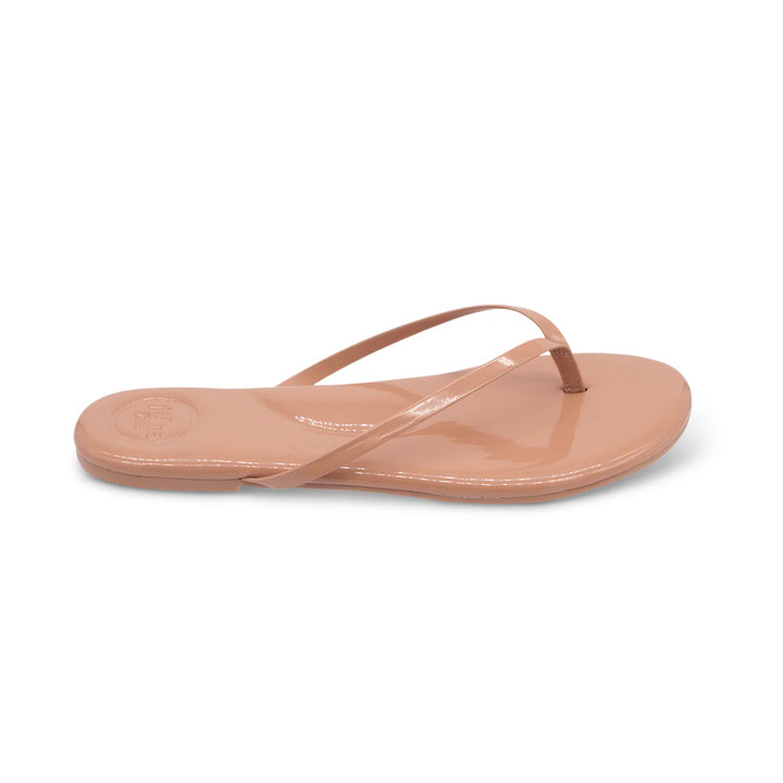 INDIE | Solei Nude Patent Sandal