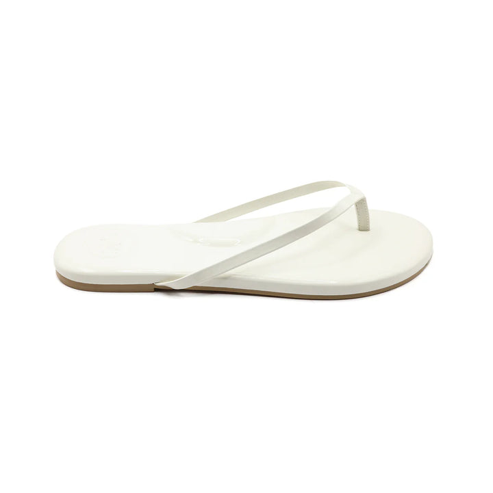 Solei Indie Sandal | Cream Patent