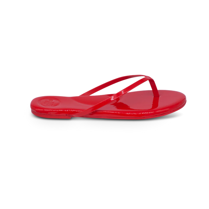 INDIE | Red Patent Solei Sandals