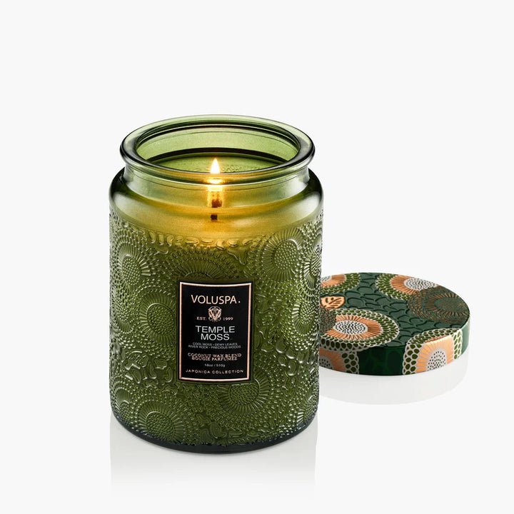 Voluspa Temple Moss Large Jar