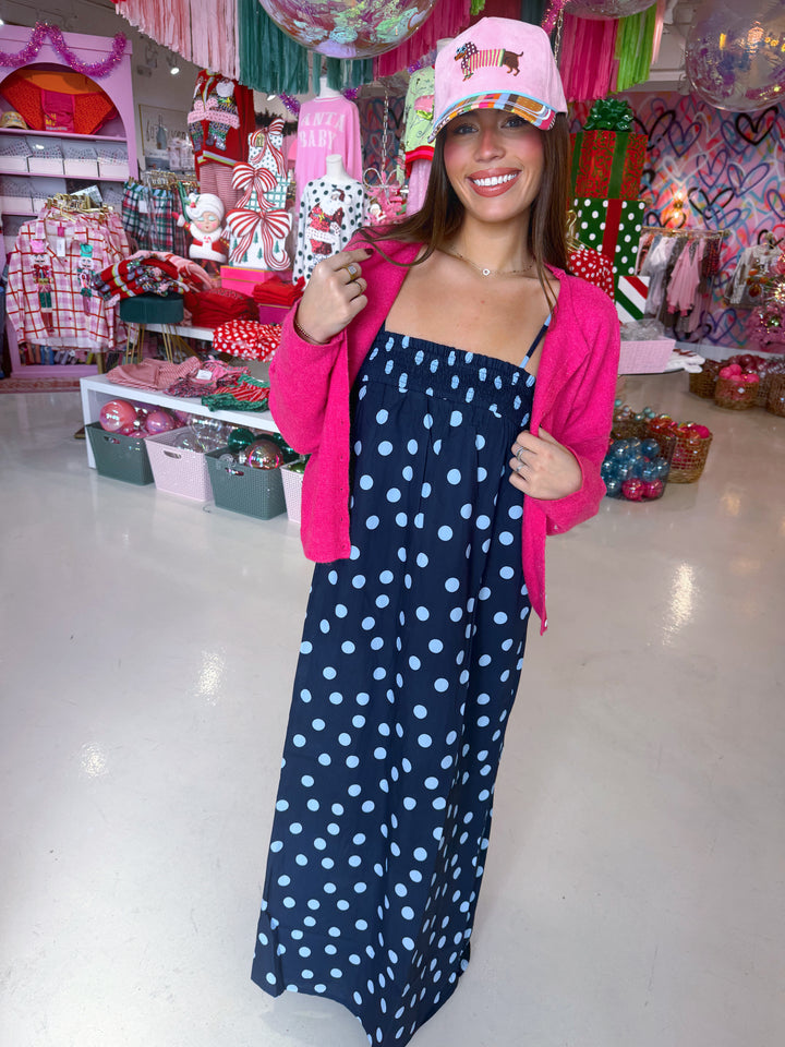 Blakely Light Blue Polkadot Dress