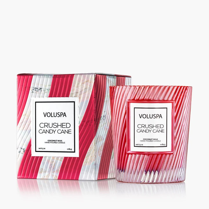 Voluspa Candy Cane Classic Candle