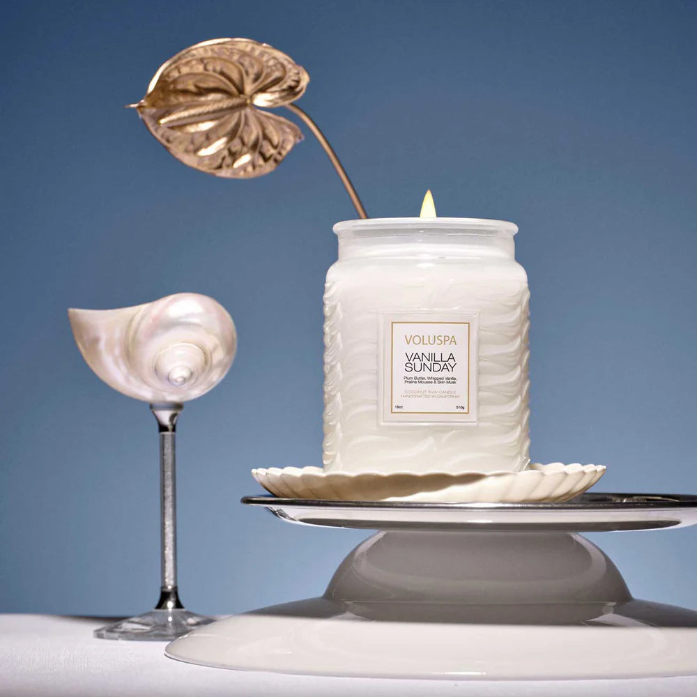 VOLUSPA - VANILLA SUNDAY LARGE JAR CANDLE