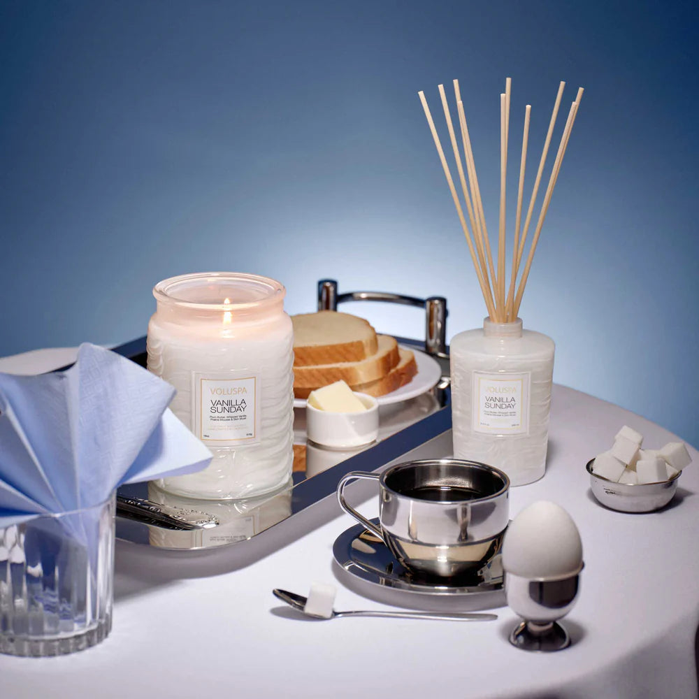 VOLUSPA - VANILLA SUNDAY LARGE JAR CANDLE