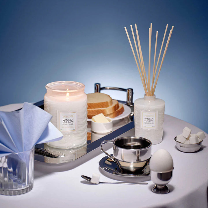 VOLUSPA - VANILLA SUNDAY LARGE JAR CANDLE