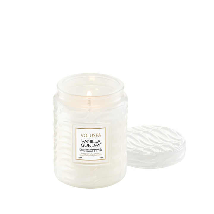 VOLUSPA - VANILLA SUNDAY SMALL JAR CANDLE