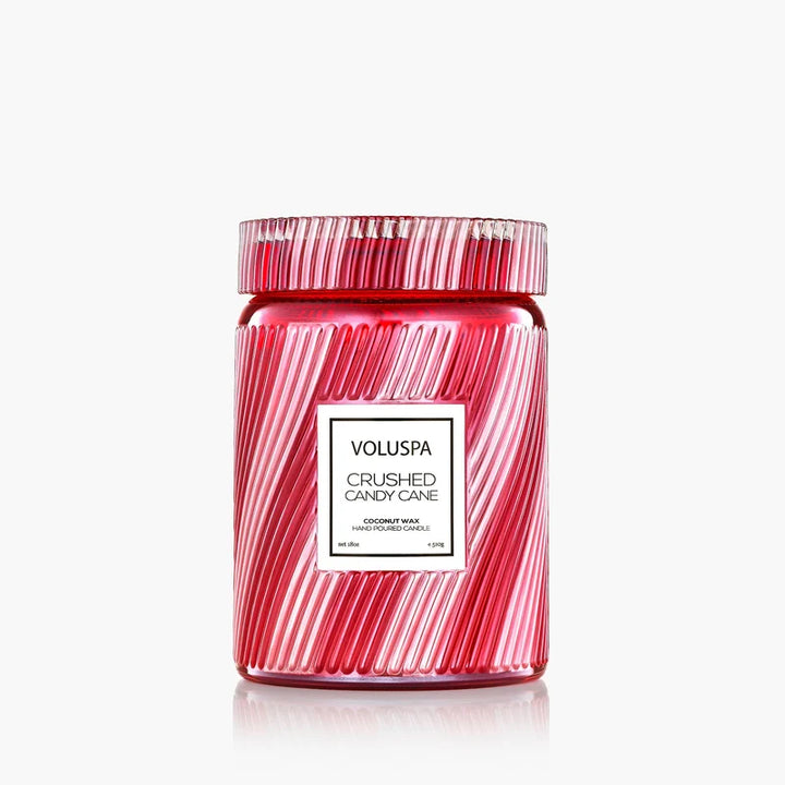 Voluspa Crushed Candy Cane Large Jar
