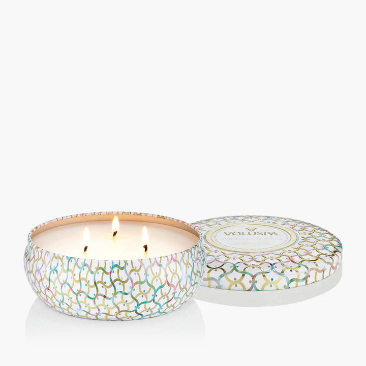 Voluspa Wildflowers 3 Wick Tin