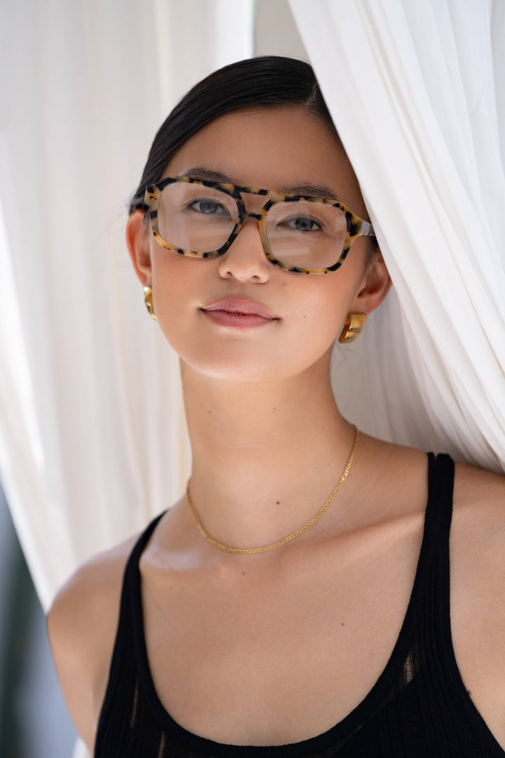 Havana Blue Light Readers Reading Glasses Eyeglasses