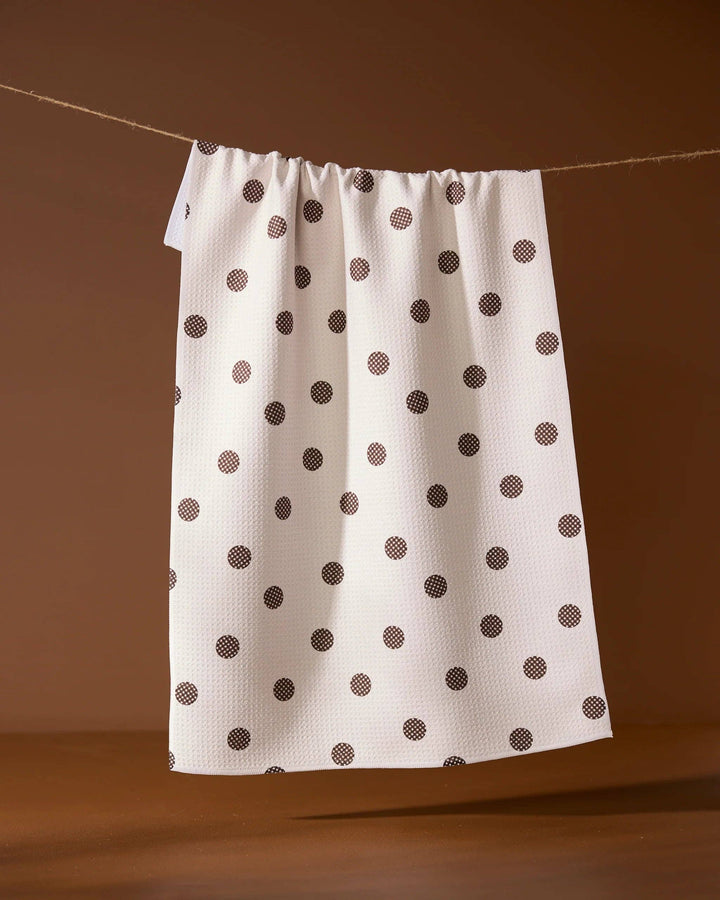 Polka Picnic Tea Towel