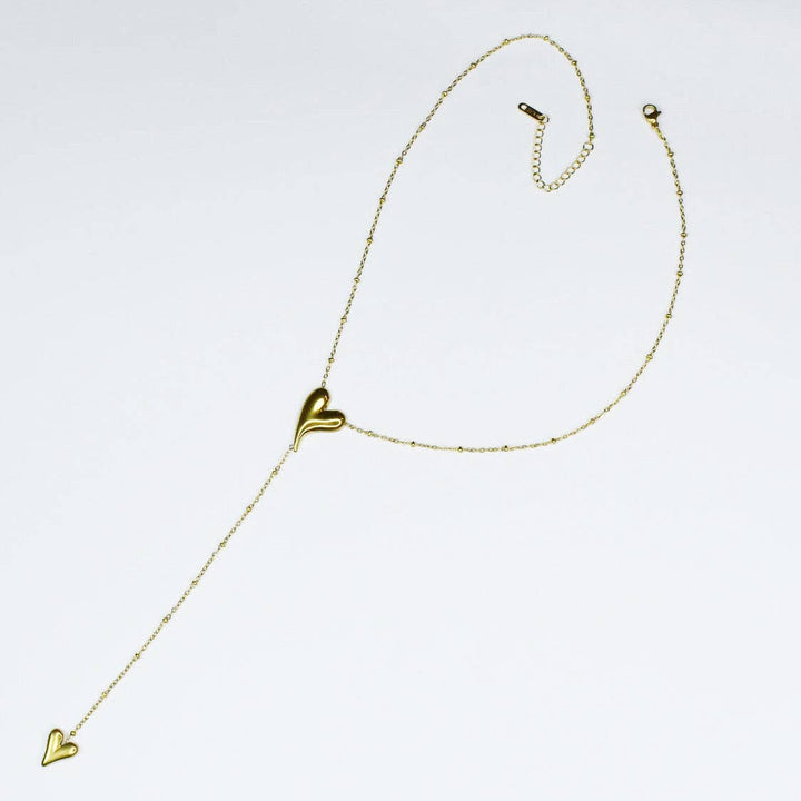 Two of a Kind Gold Necklace