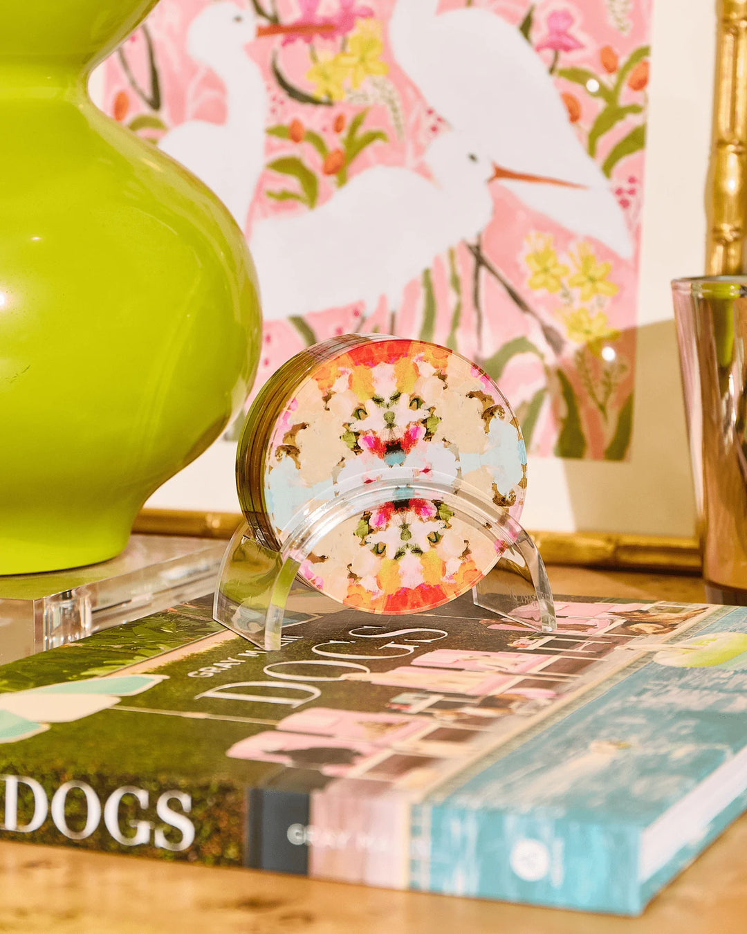 Amber Fresco | Laura Park x Tart Coasters Pack of 4