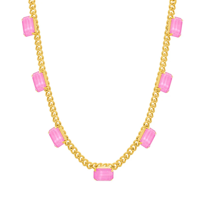 TOVA Ultra Orchid Aylin Necklace