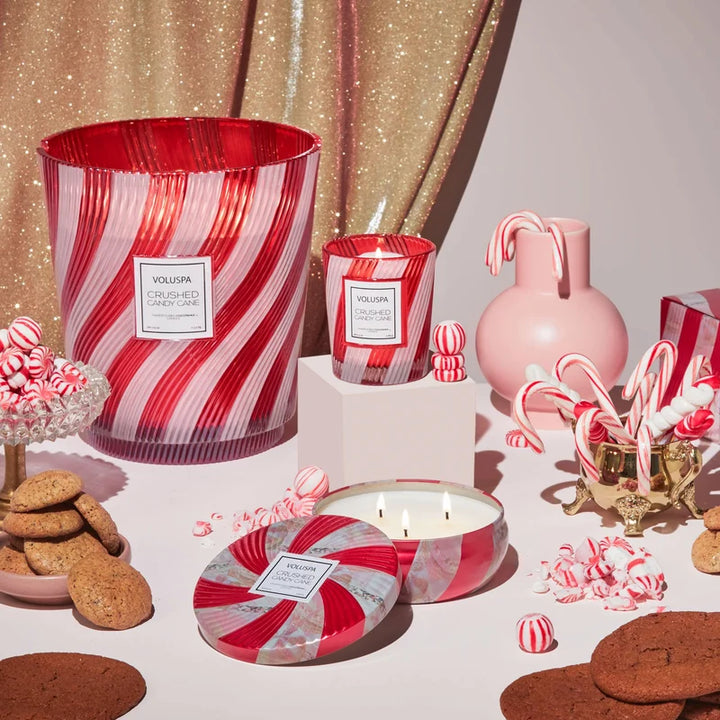 Voluspa Candy Cane Classic Candle
