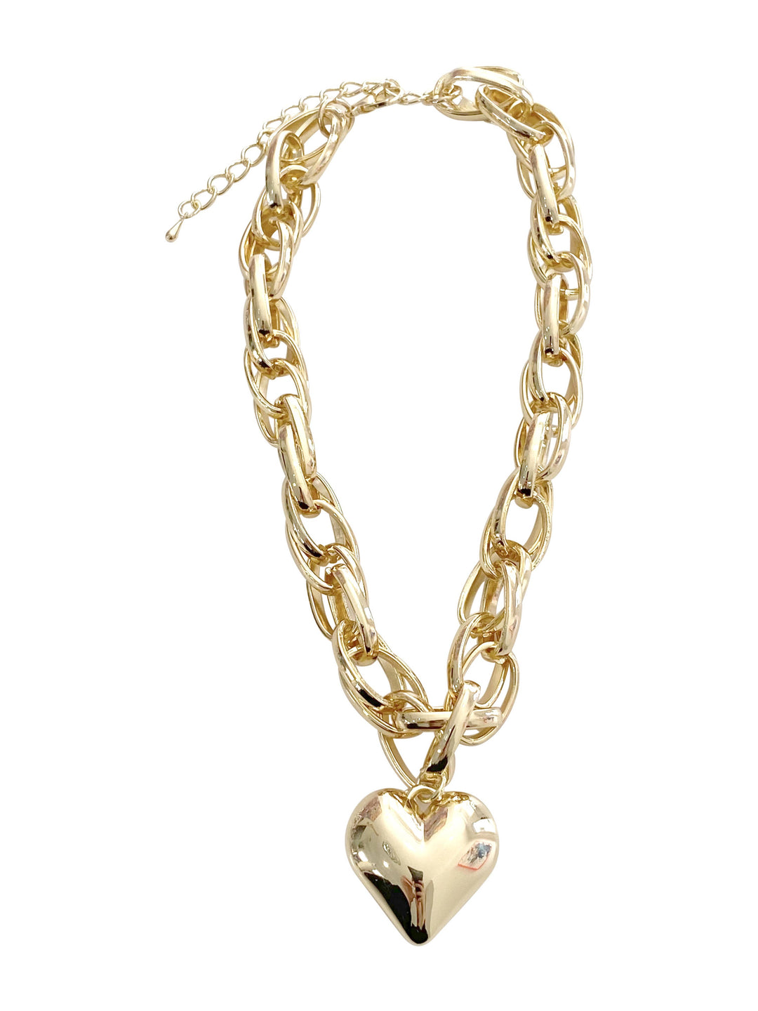 Alyssa Heart Chain Necklace