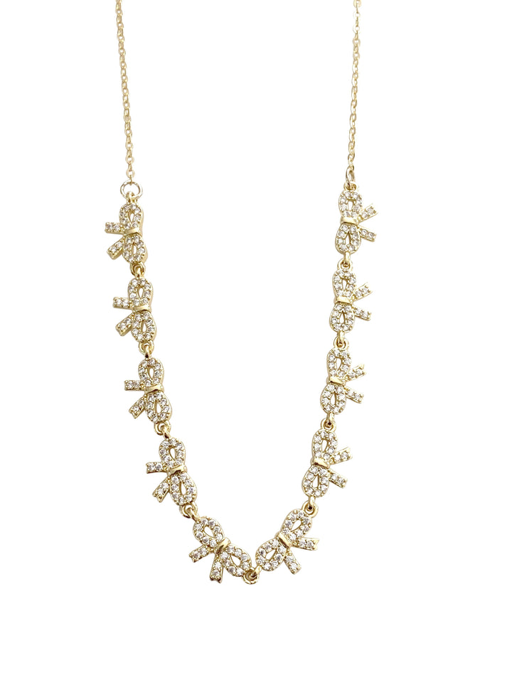 Birdie Bow Necklace