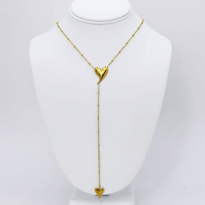 Two of a Kind Gold Necklace