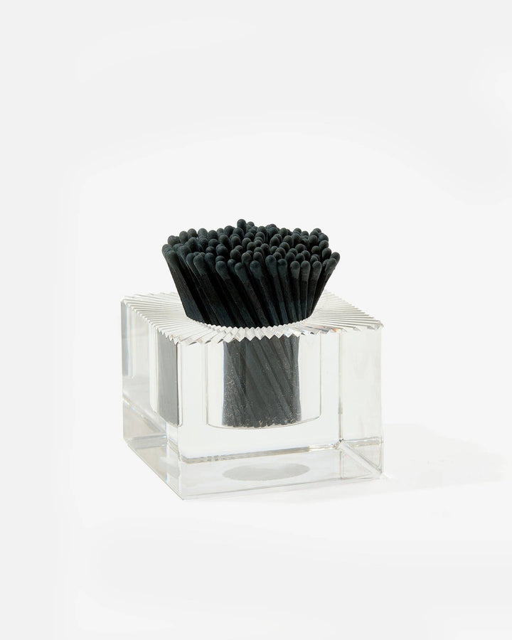 Square Match Striker | Black Matches