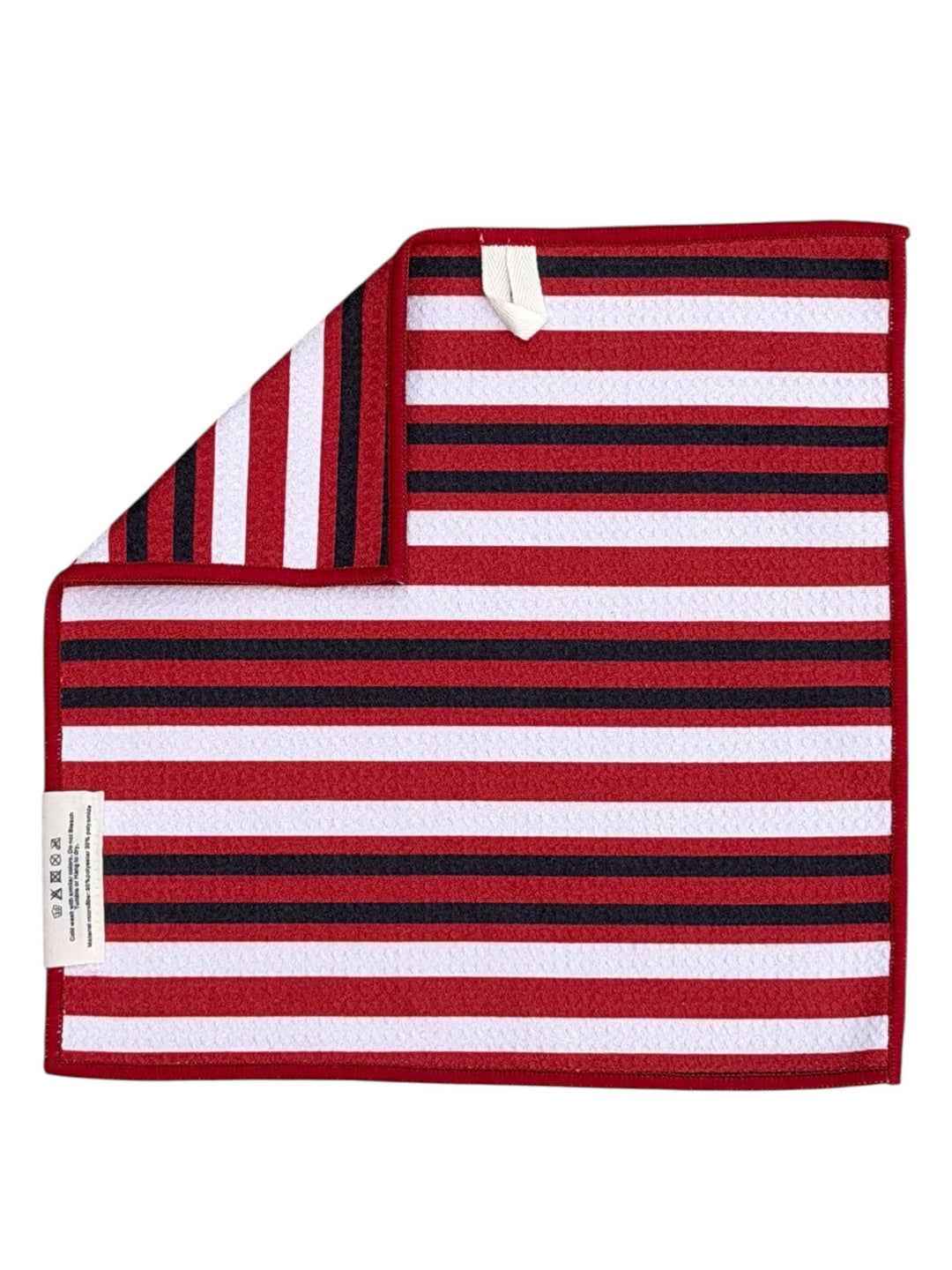 Red And True: Double-Sided Washcloth