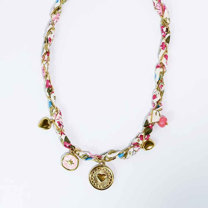 Sunny Twist Charm Necklace