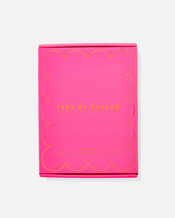Neon Pink Acrylic Picture Frame