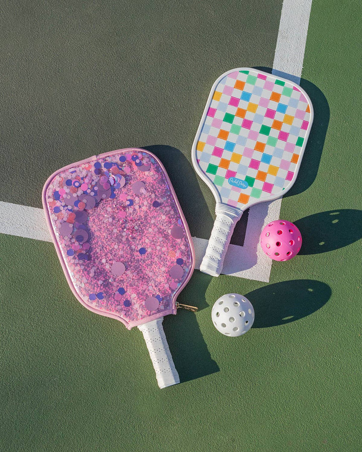 PICKLE PARTY PICKLEBALL PADDLE AND CONFETTI COVER SET