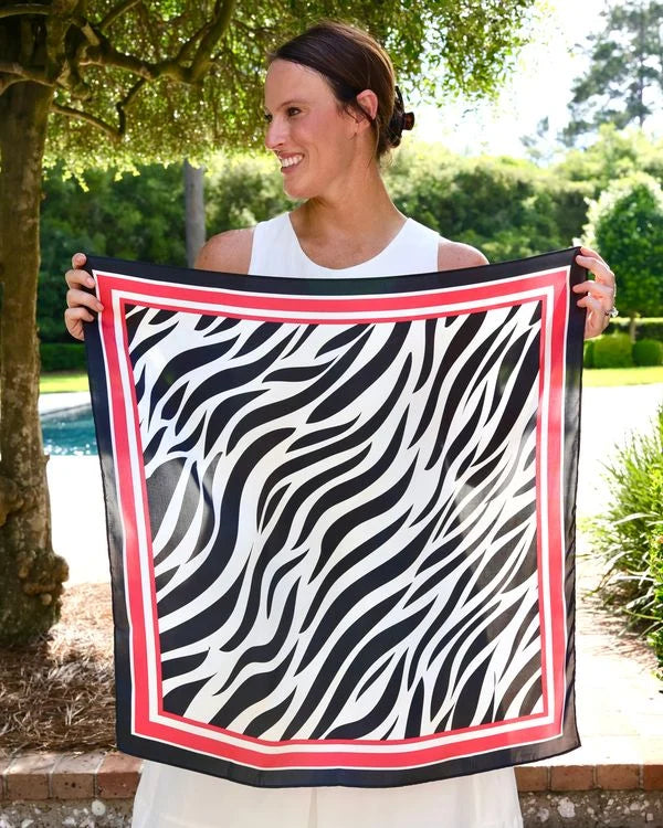 Harper Striped Scarf Medium
