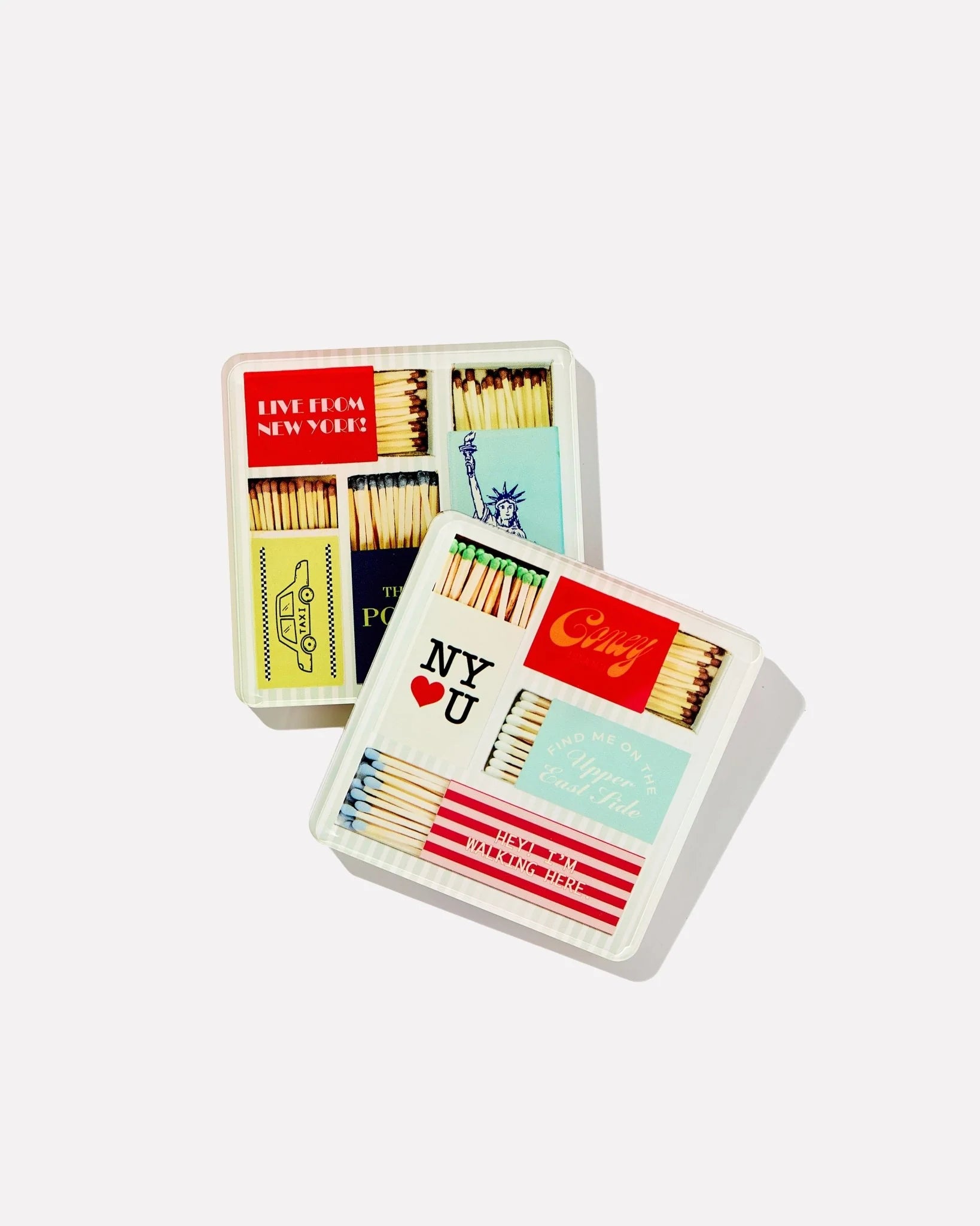 New York Matchbook Coasters – Brookeside Company