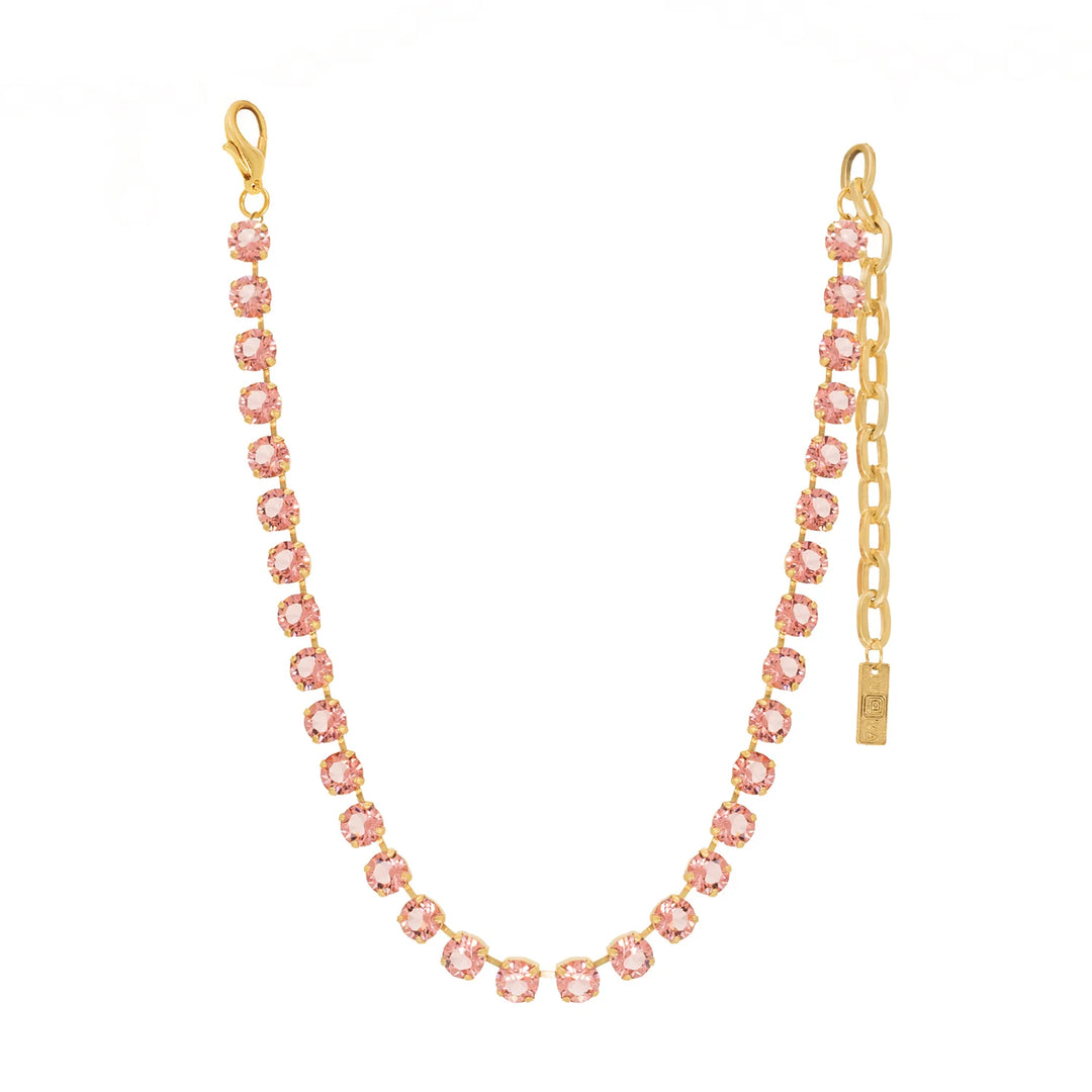 TOVA Rose Peach Oakland Necklace