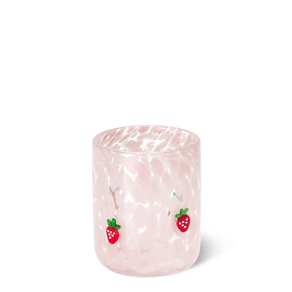 Strawberry Shortcake Charm Glass