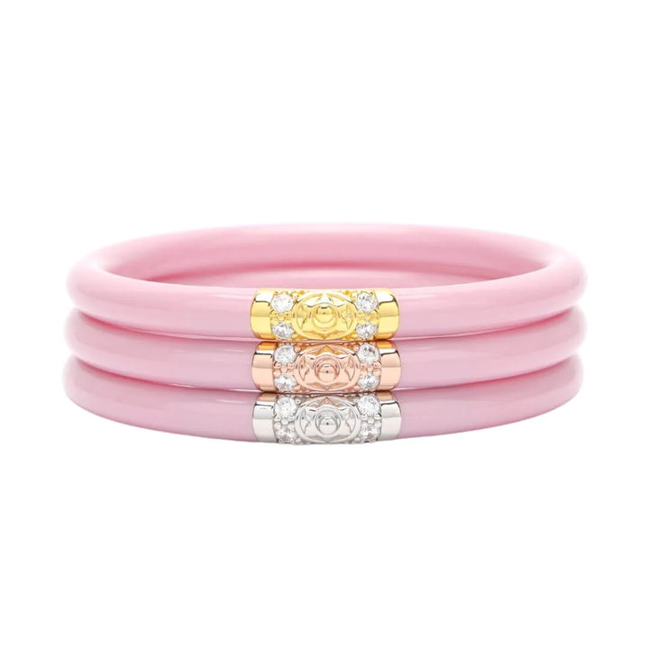 Three Kings All Weather Bangles | Pink